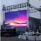 Exibição de publicidade móvel ao ar livre, tela de aluguel de led de backstage de 500 x 1000 mm