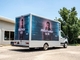 Veículo impermeável móvel Van Truck Mounted da tela de exposição do diodo emissor de luz de P8 PAdvertising