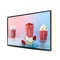 Loja do LCD do vidro temperado que anuncia a tela de exposição 55 43 polegadas