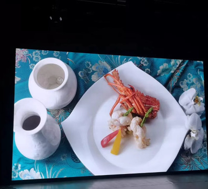 Parede video da fase alugado popular, tela de exposição interna espaçando pequena do diodo emissor de luz