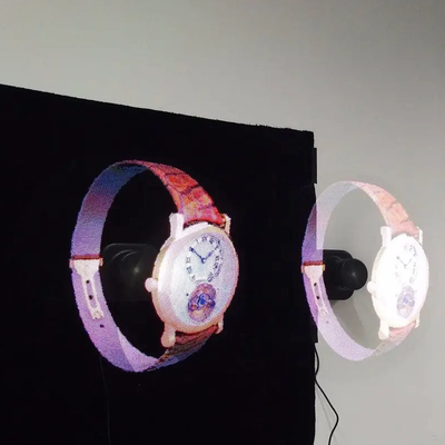 Exposição holográfica interna do fã 3d do LCD