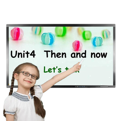 A placa de painel eletrônica de 110 polegadas, tevê de ensino do LCD almofada Smart interativo